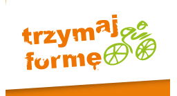 logotyp z napisem trzymaj formę